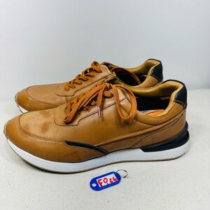 Thomas & Vine Mens Lowe Casual Lace-up Leather Sneaker size 10,5